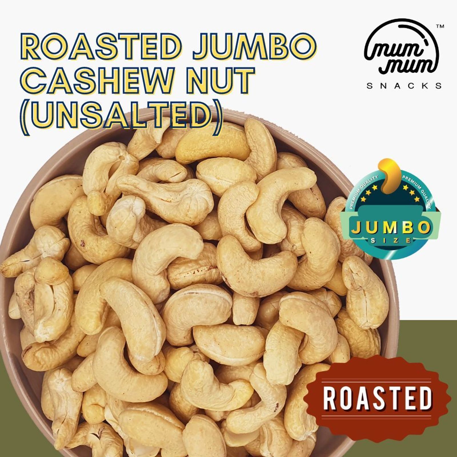 Premium Vietnam Roasted Jumbo Cashew Nut — photo 1