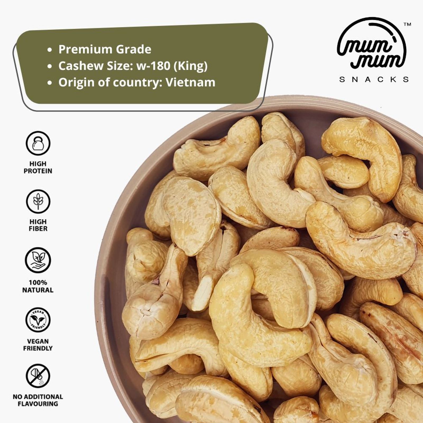 Premium Vietnam Roasted King of Cashew Nut — photo 2
