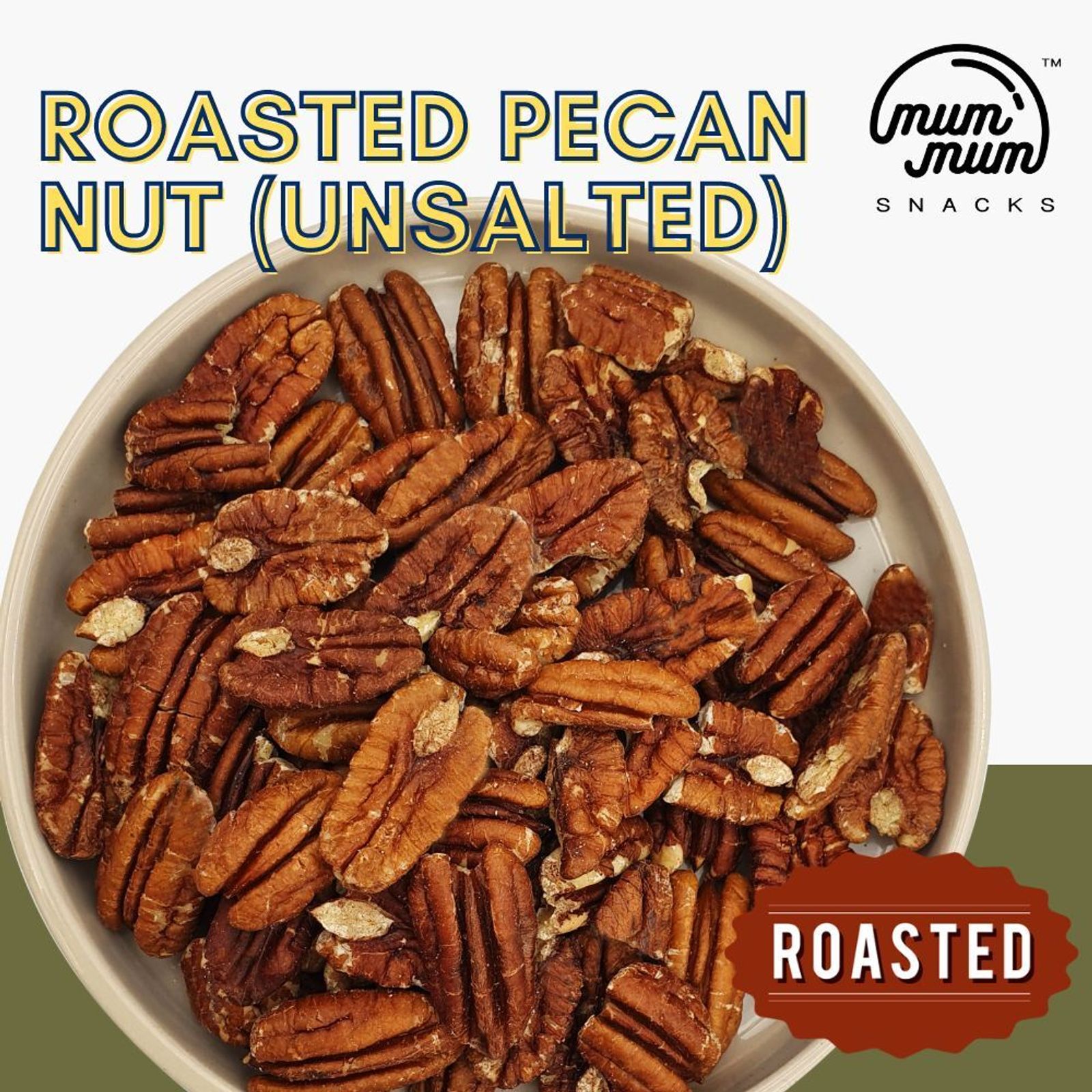 USA Premium Roasted (Unsalted) Pecan Nut — photo 1