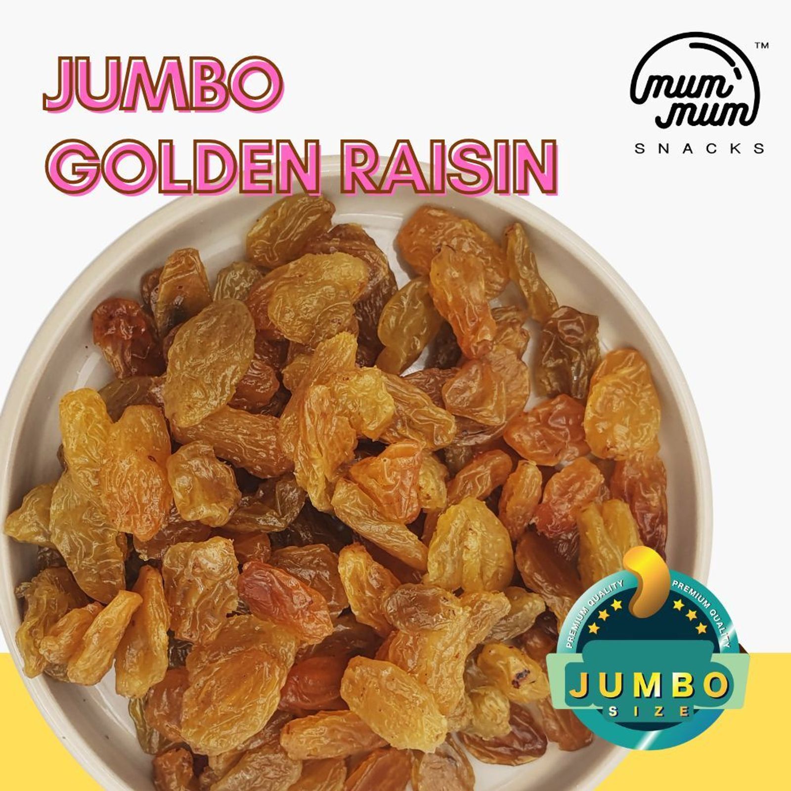 Premium USA Jumbo Golden Raisin — photo 1