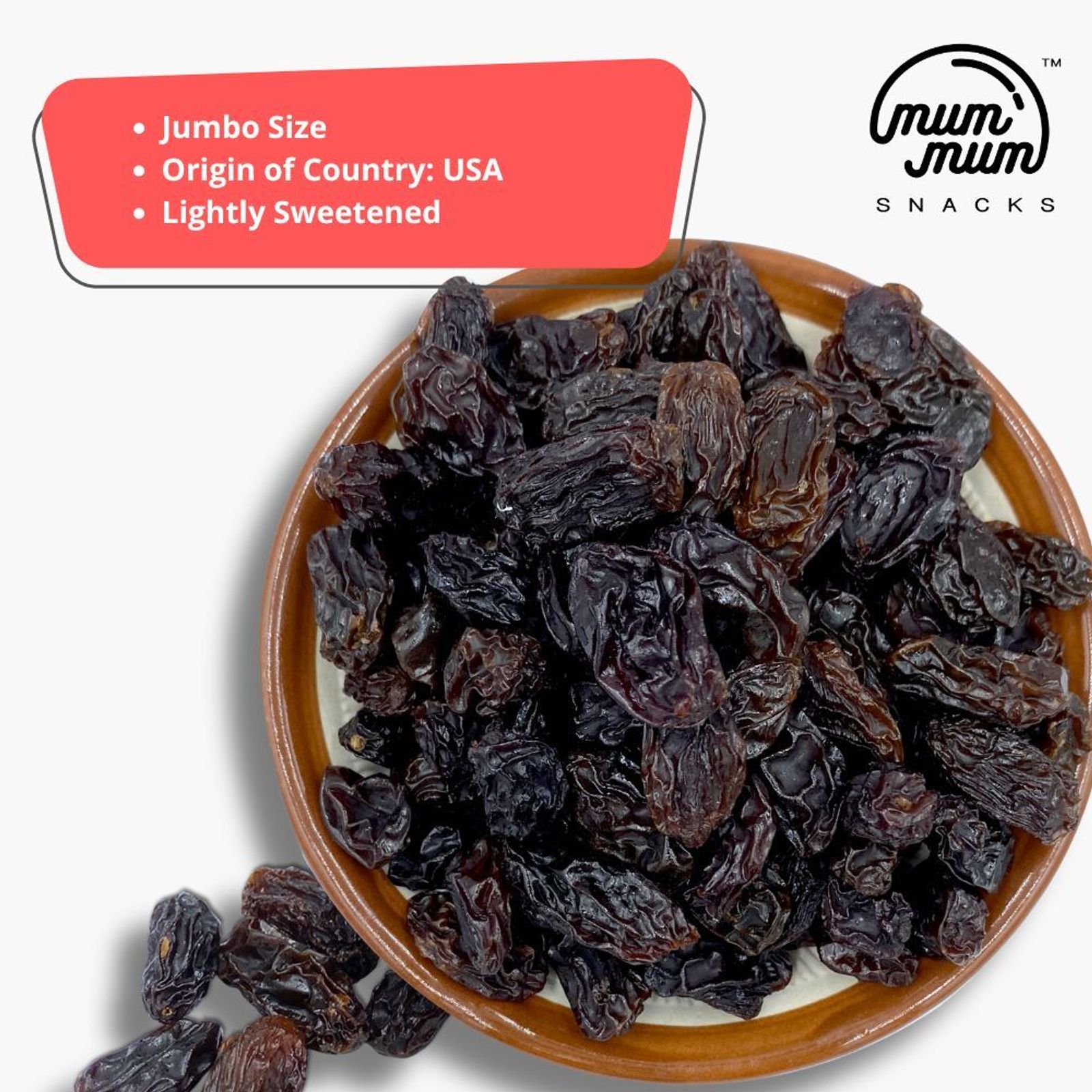Jumbo Black Raisin — photo 2
