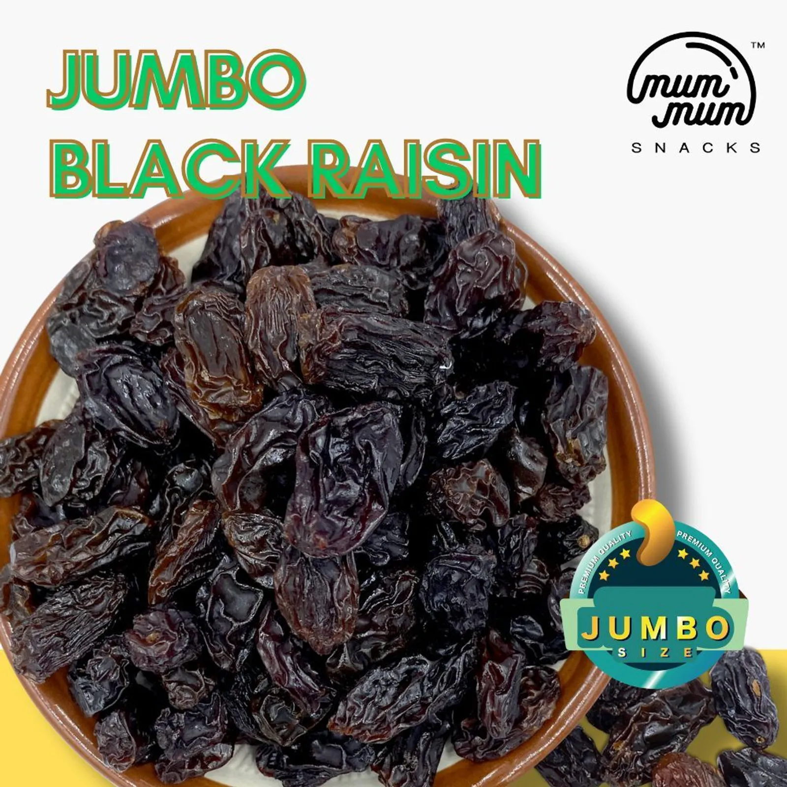 Jumbo Black Raisin