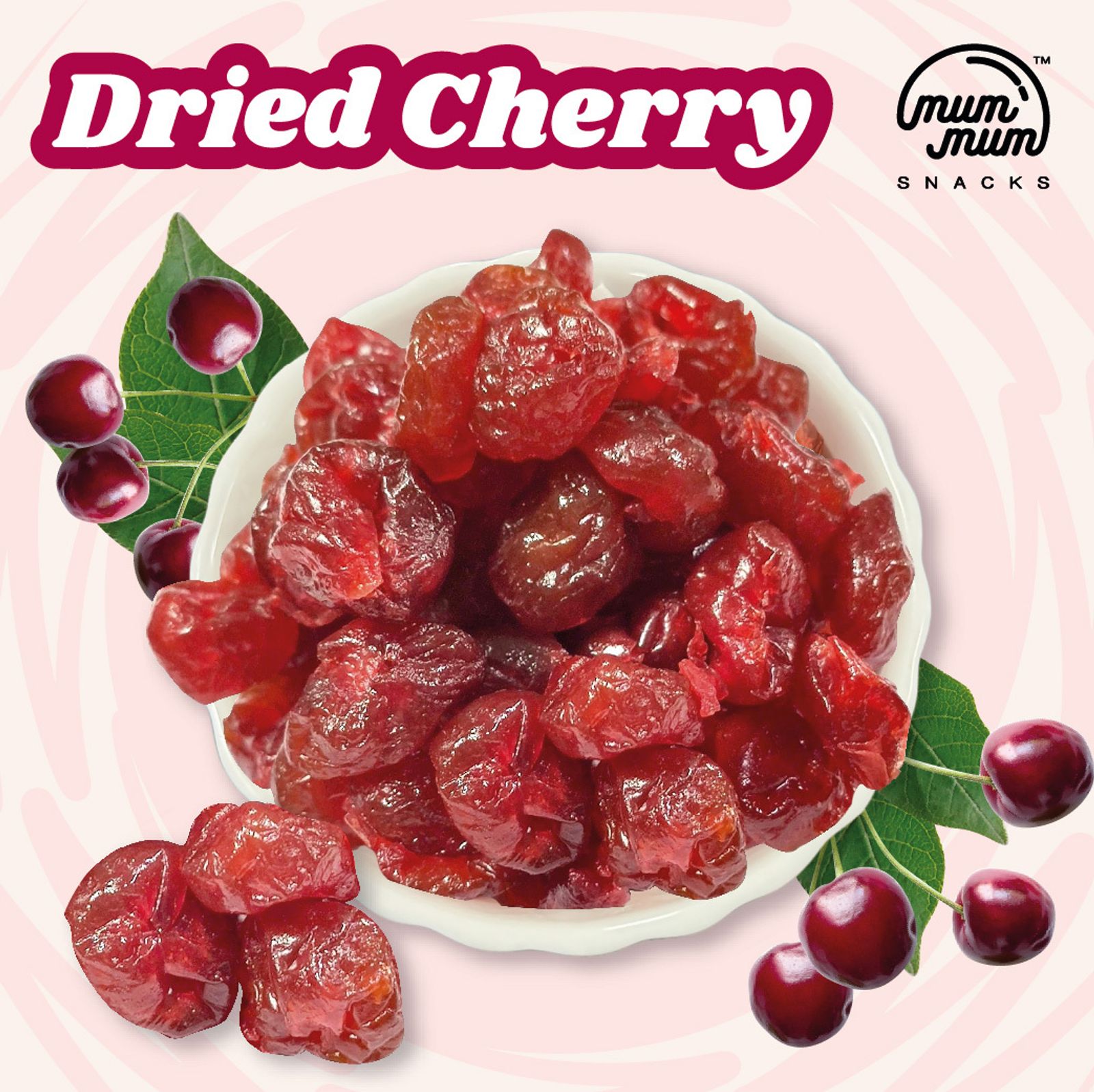 Dried Red Cherries / Buah Ceri Merah Kering