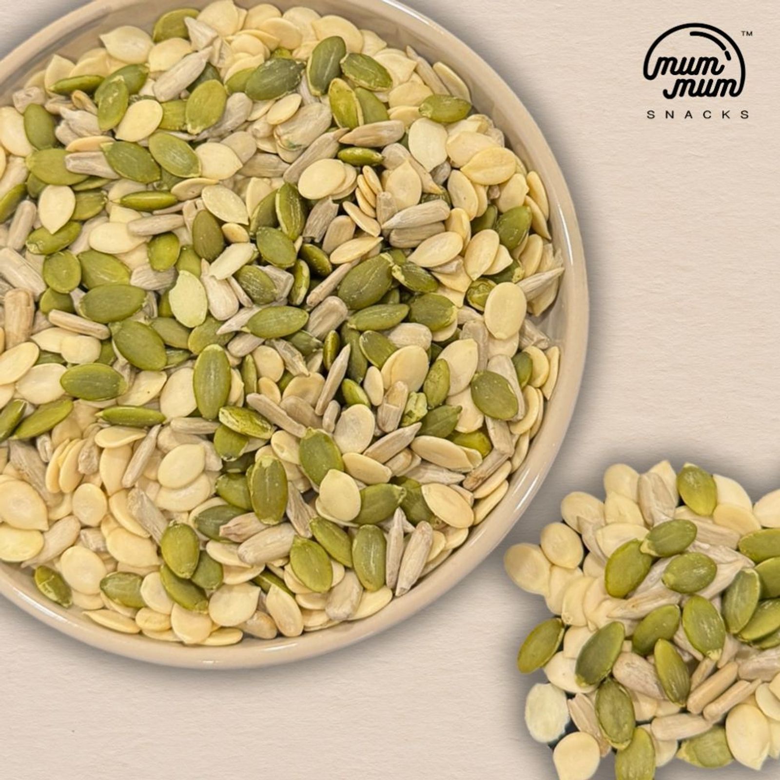 Triple Seed Mix - Roasted Pumpkin, Sunflower & Melon Seed — photo 2