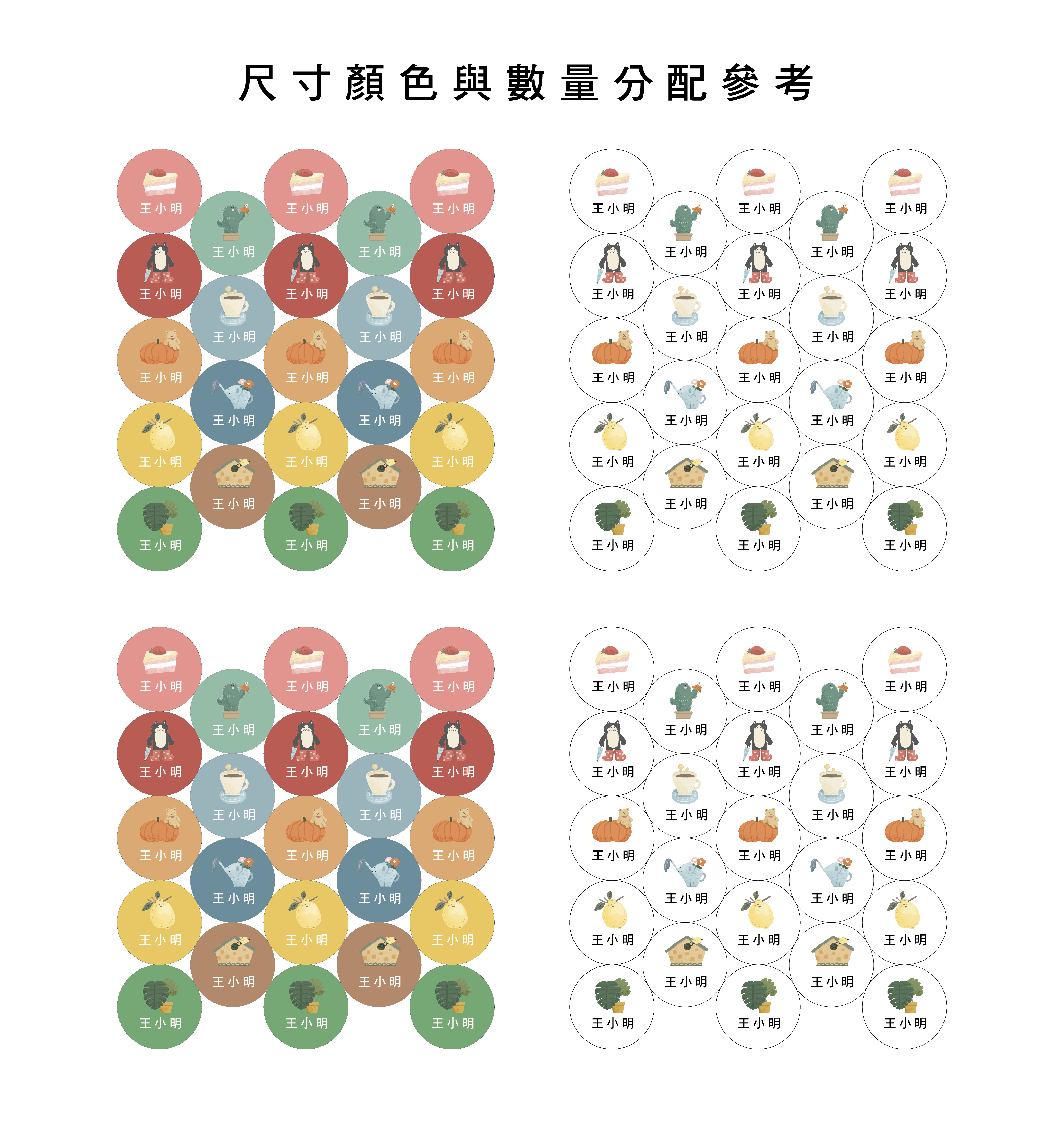 圓形防水姓名貼網頁 雜貨-02