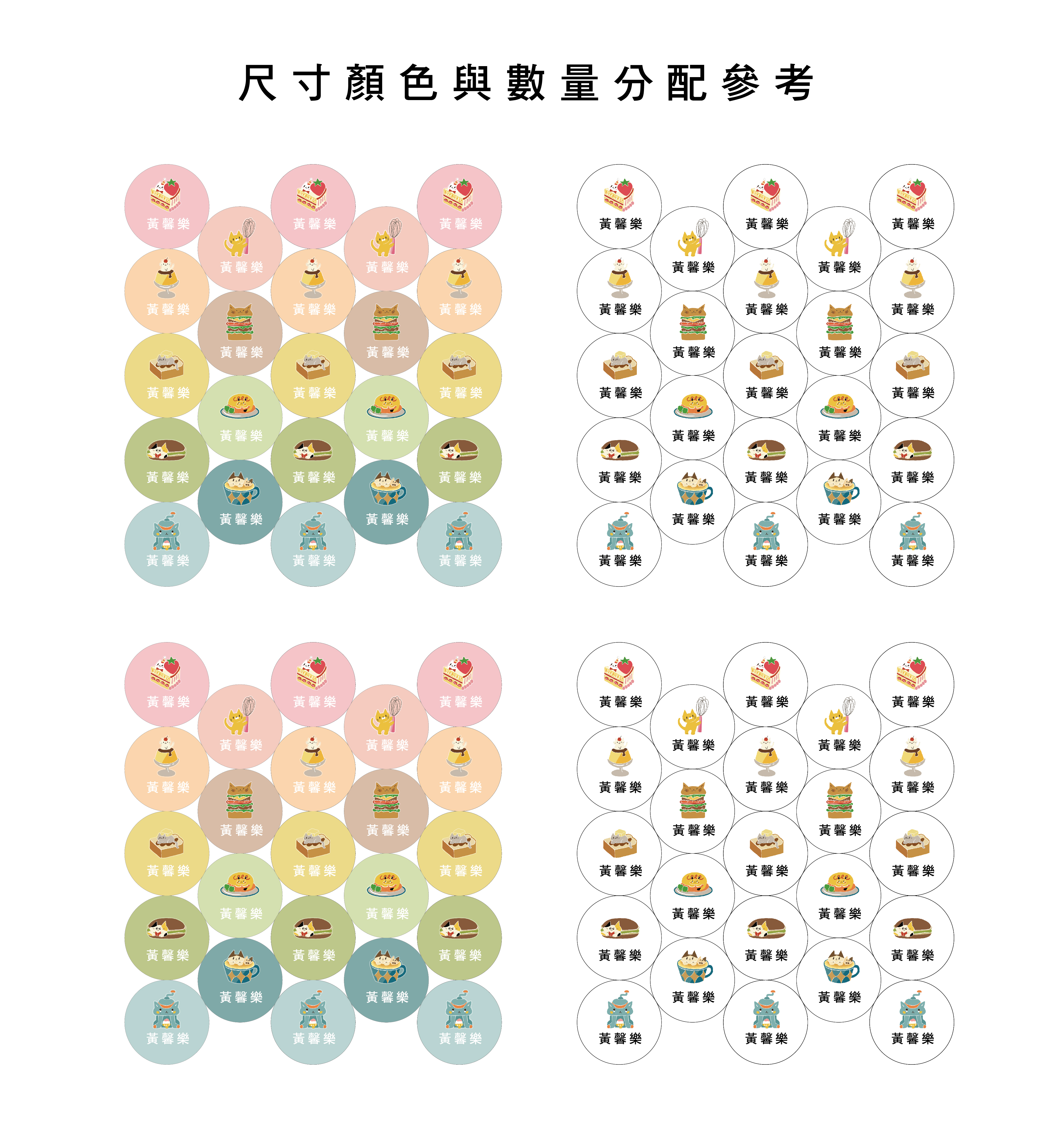 圓形防水姓名貼網頁 喫茶貓-02