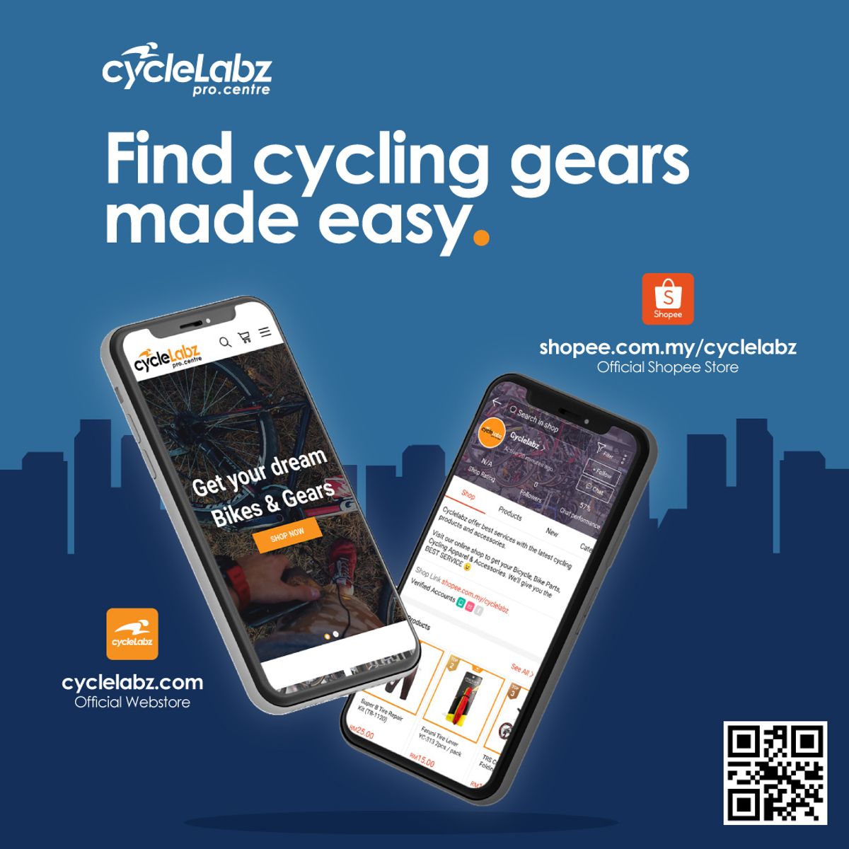 CYCLELABZ ~ Find cycling gears made easy.