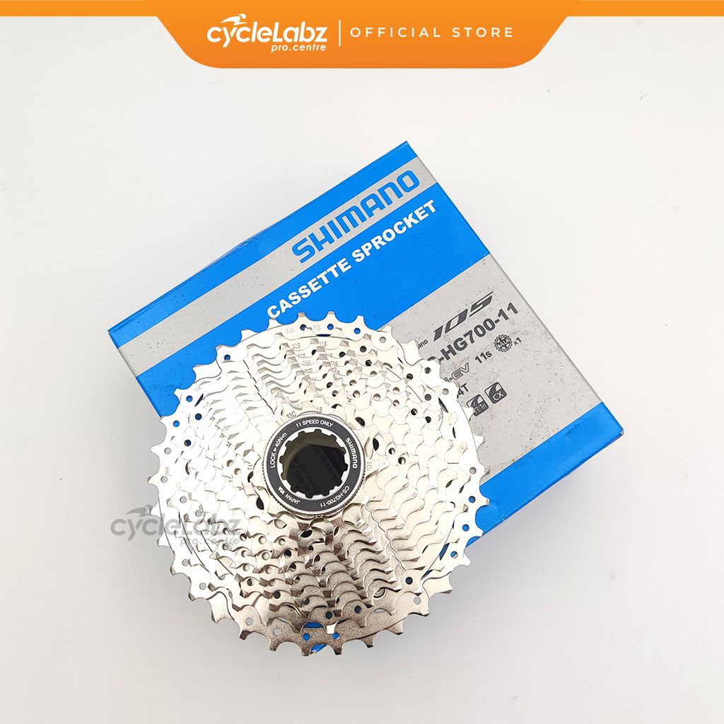 Shimano 105 Cassette 11 Speed CSHG70011 Cyclelabz Pro Centre