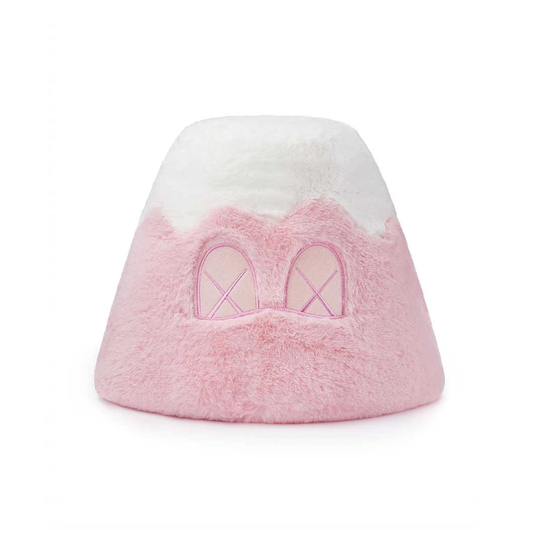 限量編號｜KAWS HOLIDAY JAPAN Mount Fuji Plush Pink 富士山粉紅
