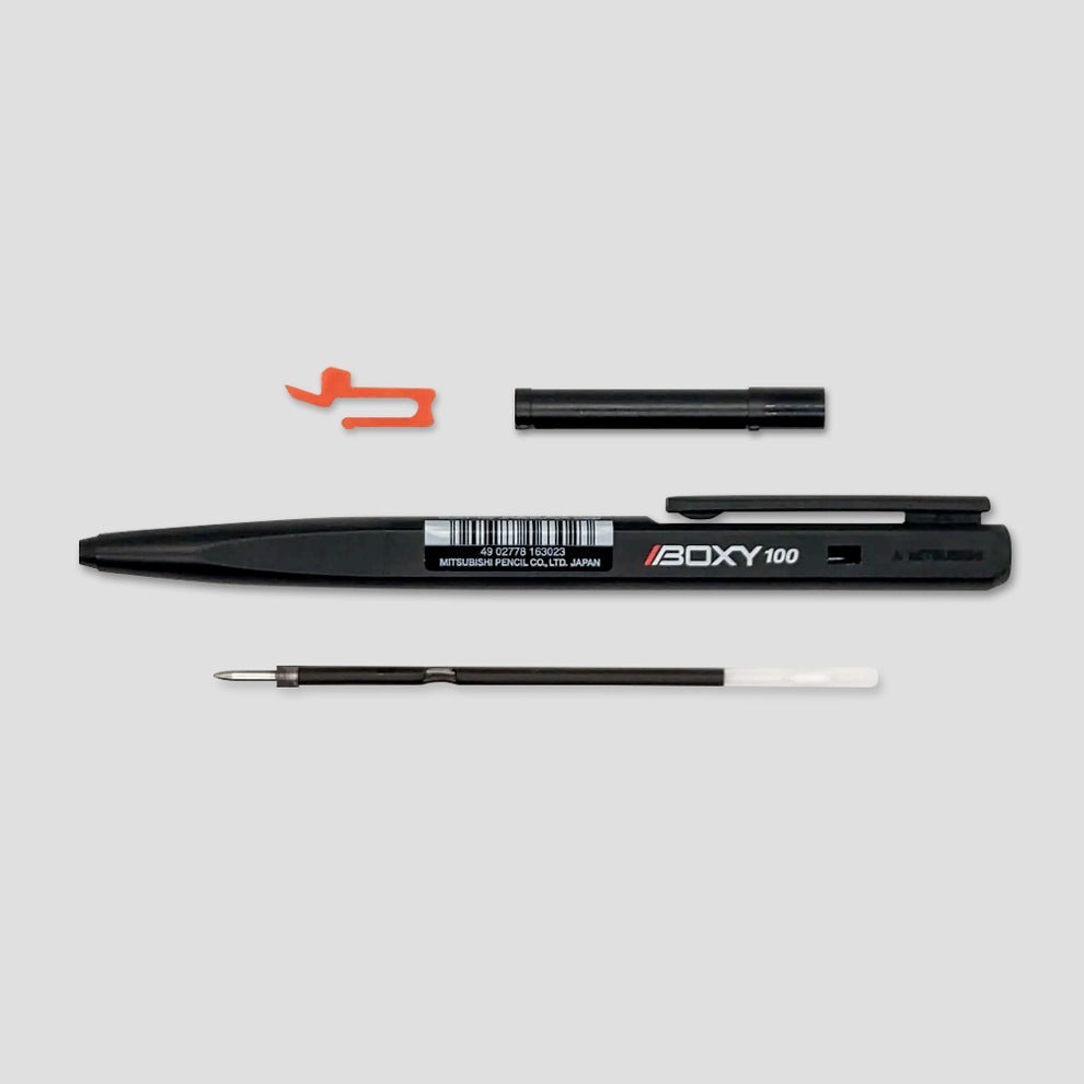 ◆【珍品】三菱鉛筆 MITSUBISHI PENCIL BOXY レコード盤型のノベルティグッズ VICTOR ビクター犬 ニッパー VIC2051 #s-147 : Mitsubishi Pencil Ballpoint Pen, Boxy, Black, BX100