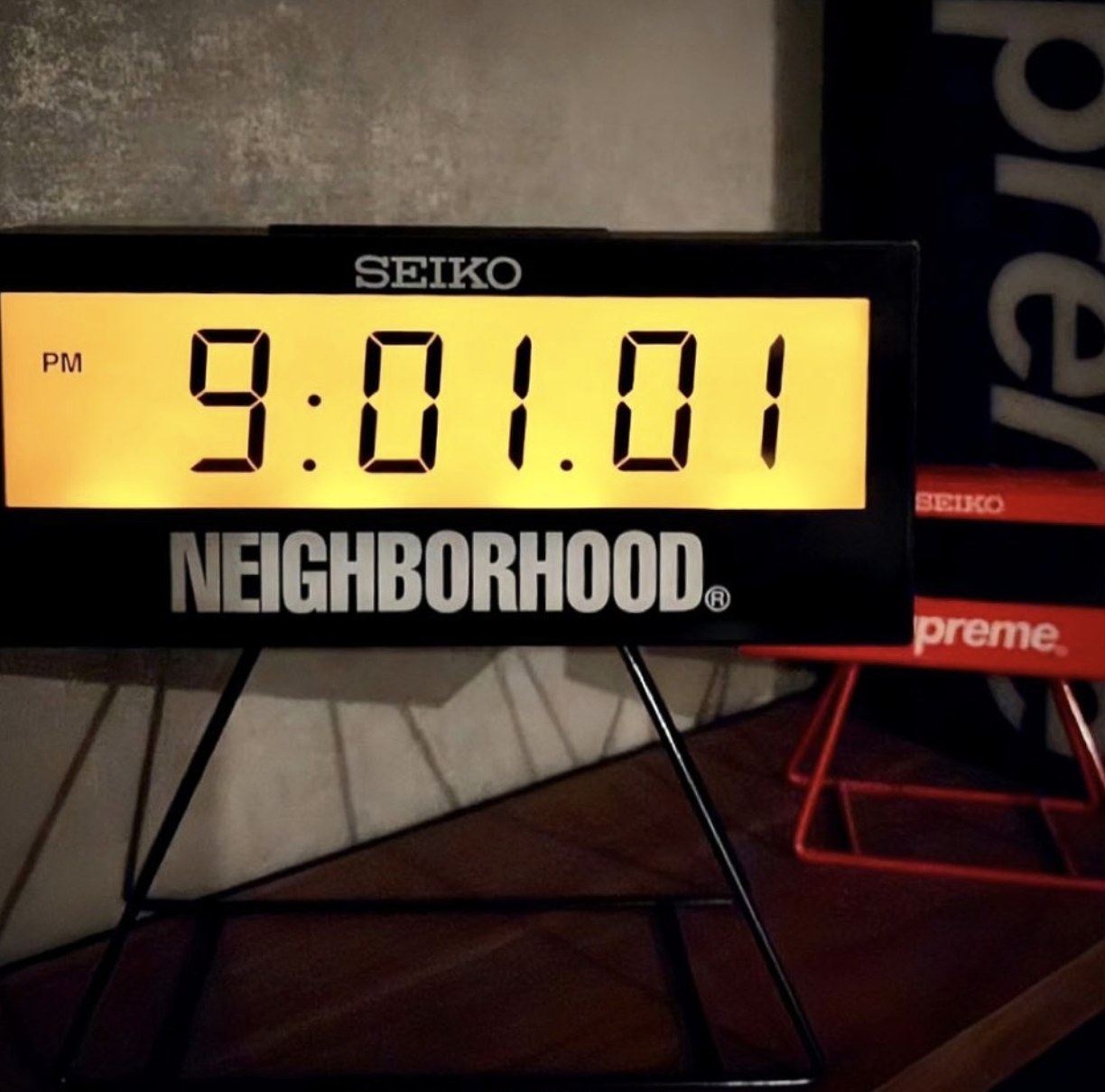 Neighborhood SEIKO SPORTS TIMER CLOCK 時計
