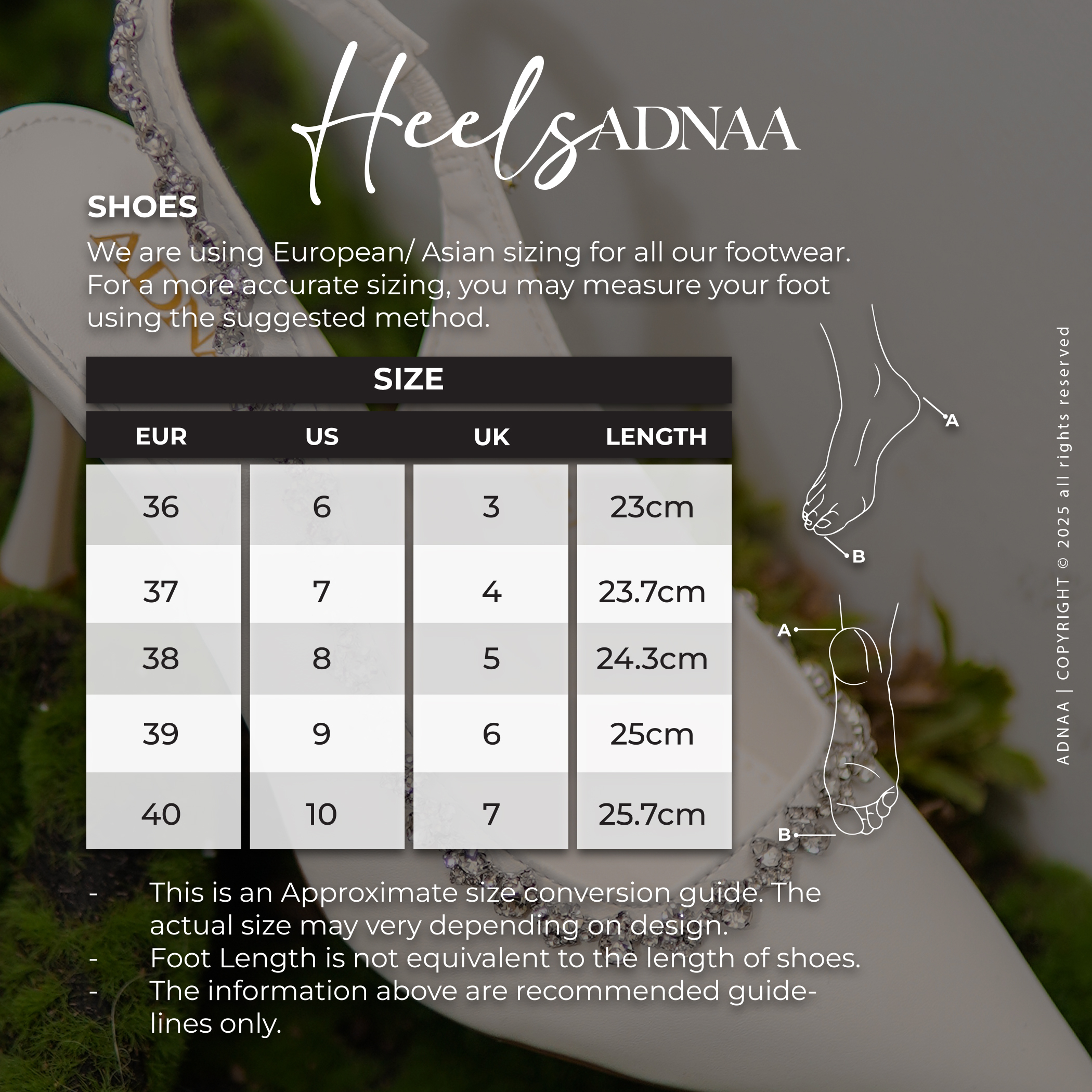 THEA SIZE