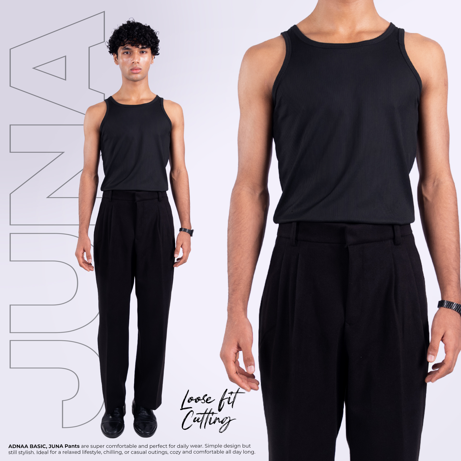 JUNA BLACK FRONT