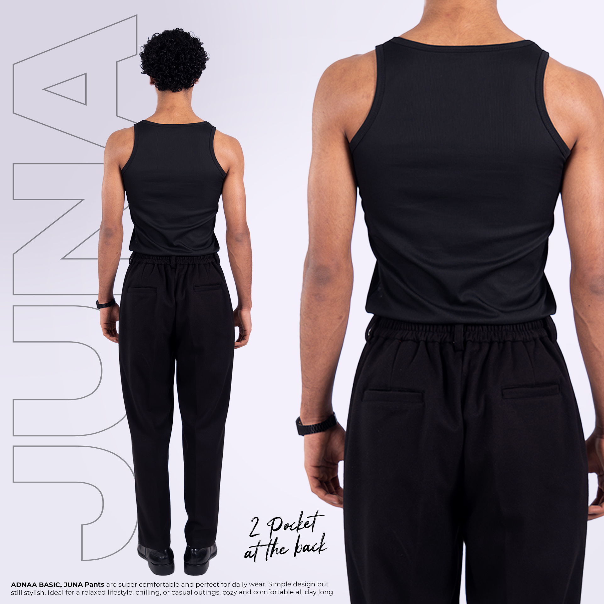JUNA BLACK BACK
