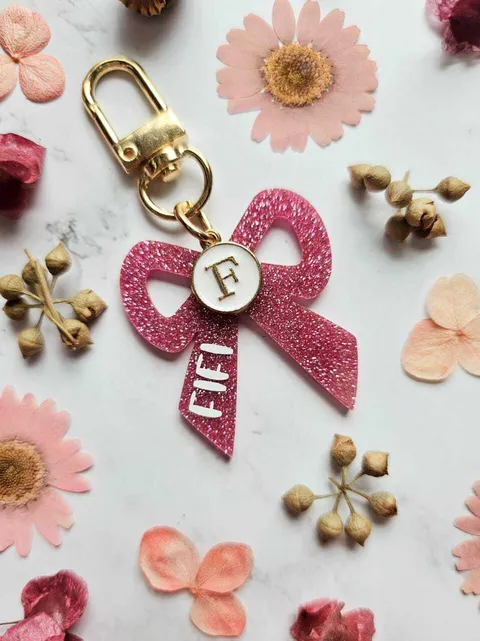 RIBBON BOW ARTORIAS HANDMADE PERSONALIZED NAME TAGS (2)