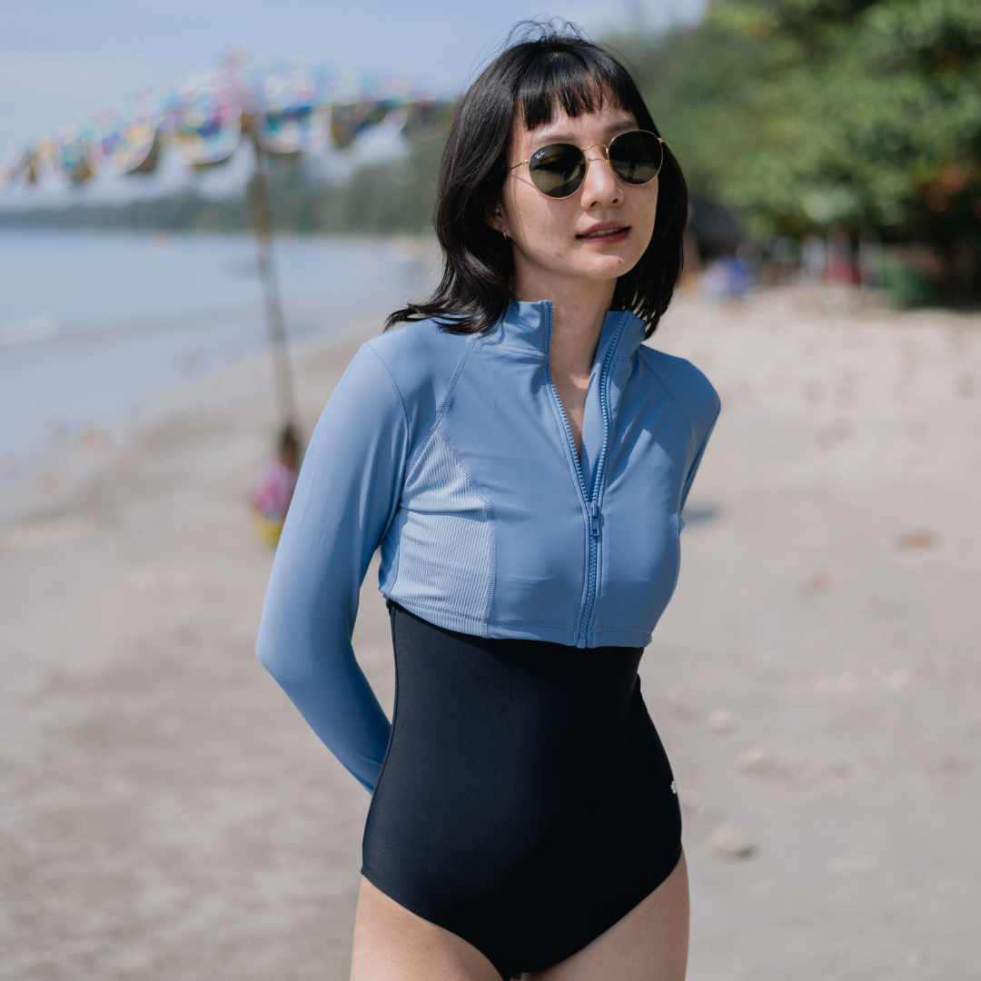 maillotco泳衣Emma 防曬抗UV50短版長袖外套10