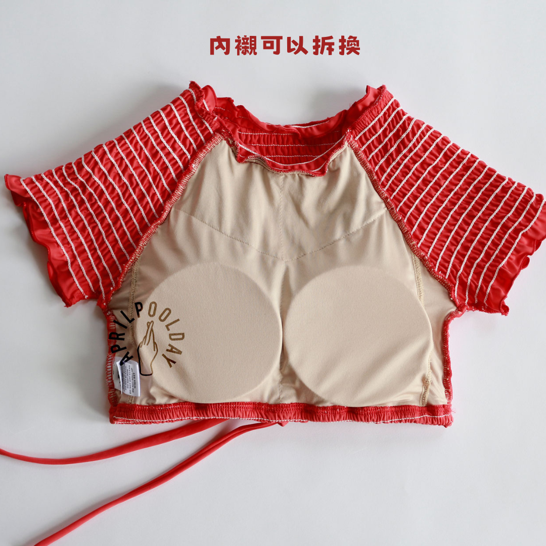 aprilpoolday泳衣smoggie短袖泳衣8