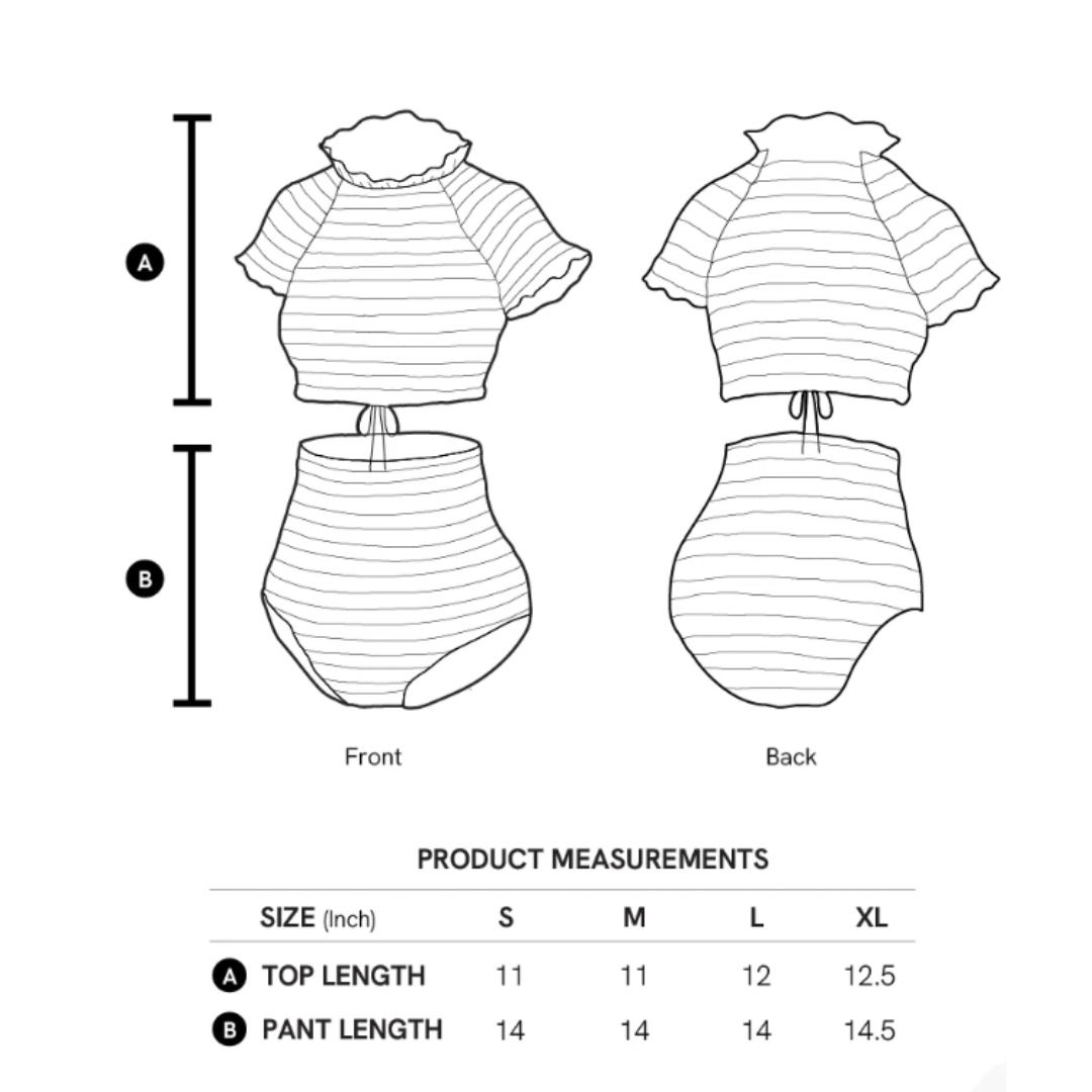 aprilpoolday泳衣smoggie尺寸表2
