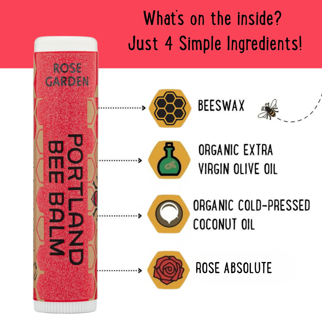 波特蘭天然蜂蠟護唇膏(原味_玫瑰_薰衣草_柚子_防曬係數SP15)6