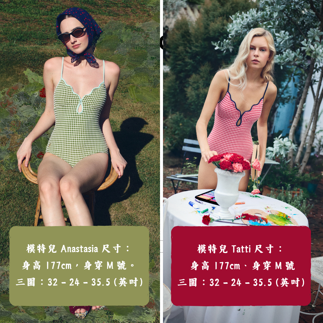 泰國 aprilpoolday設計泳衣claudia連身泳衣限定色款10