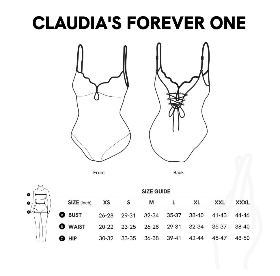 aprilpoolday-claudia馬甲格紋泳衣尺寸表
