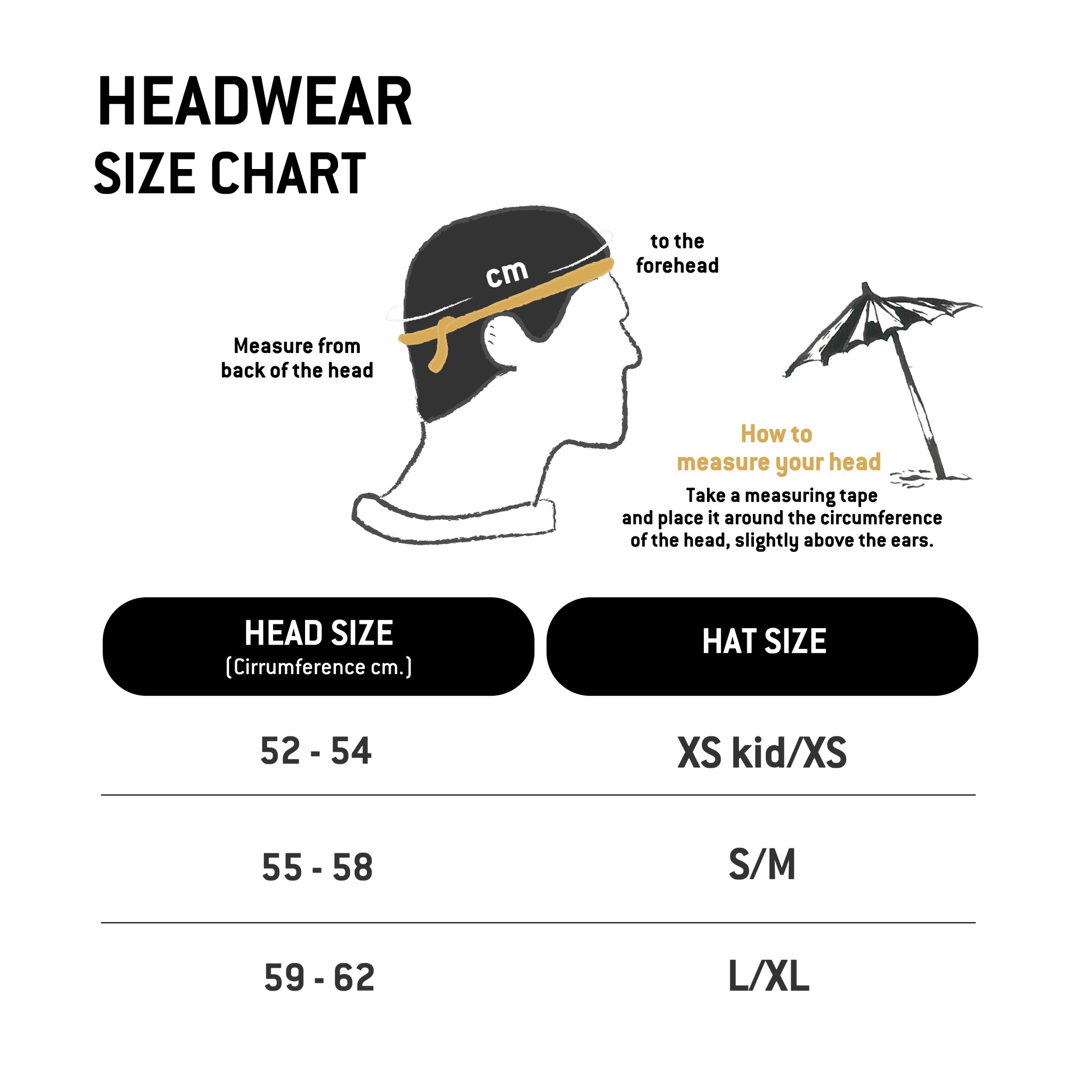 headwear-size-chart
