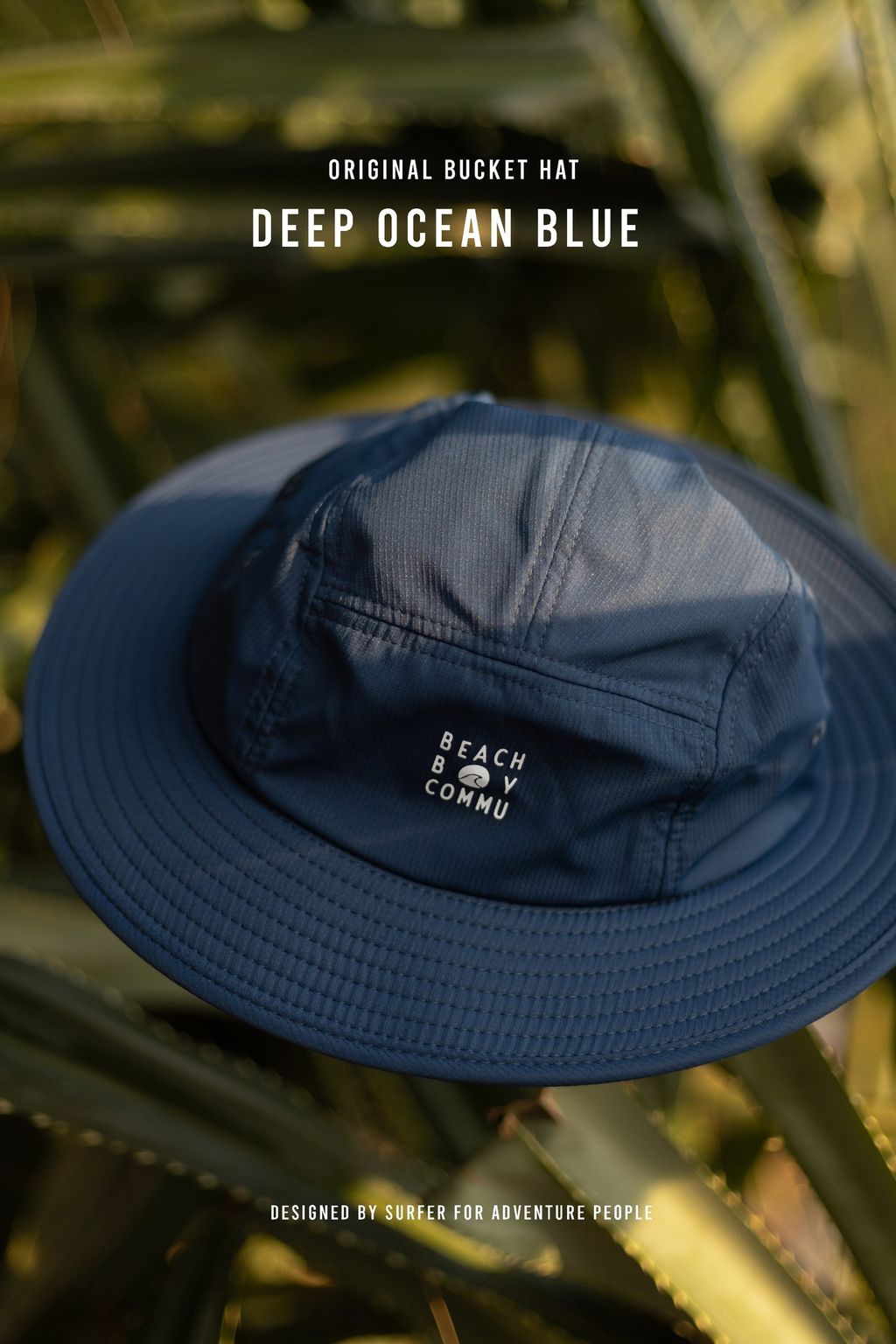 海洋藍色衝浪帽:潛水帽:beachboycommu_1