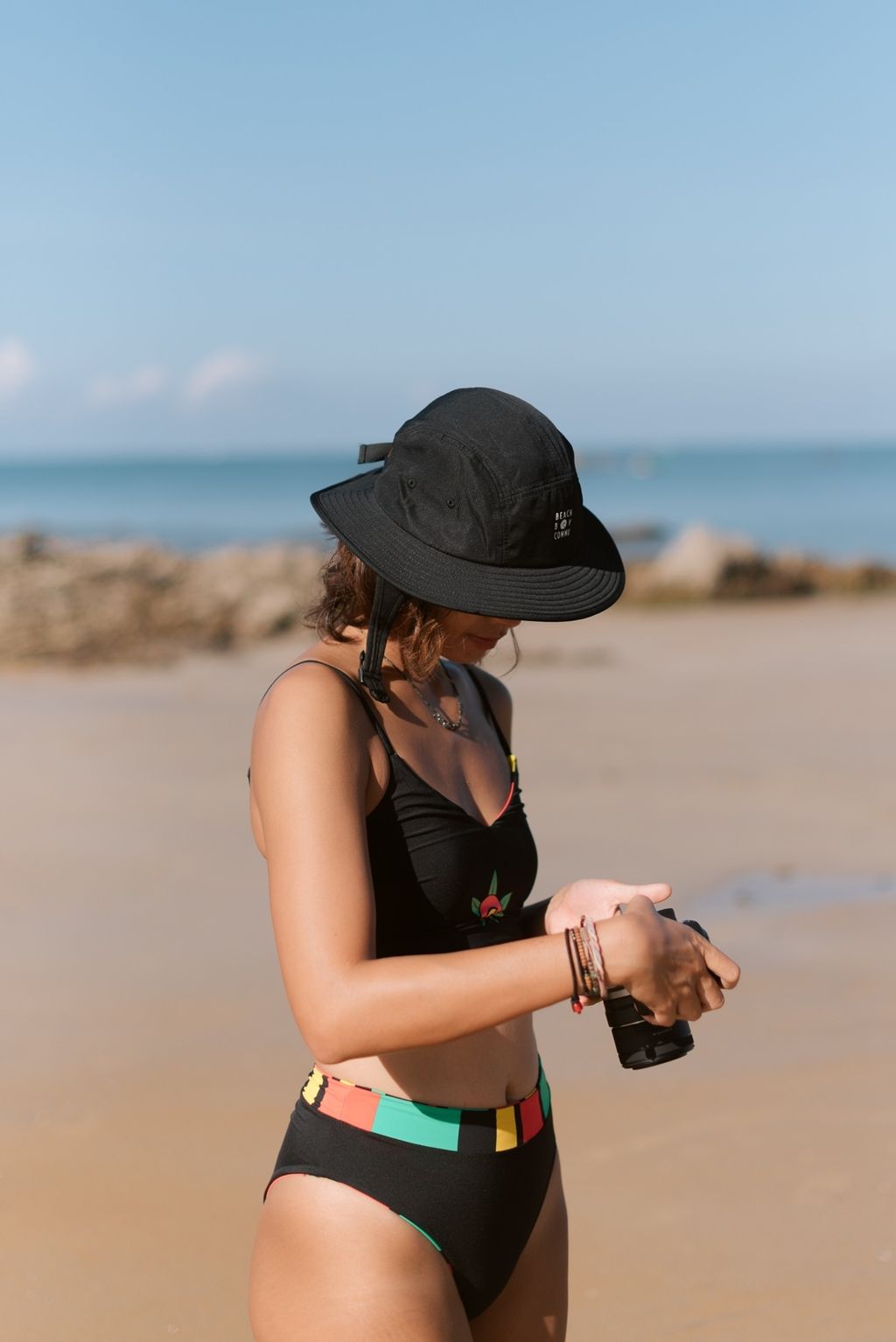 黑色衝浪帽:潛水帽:beachboycommu_3