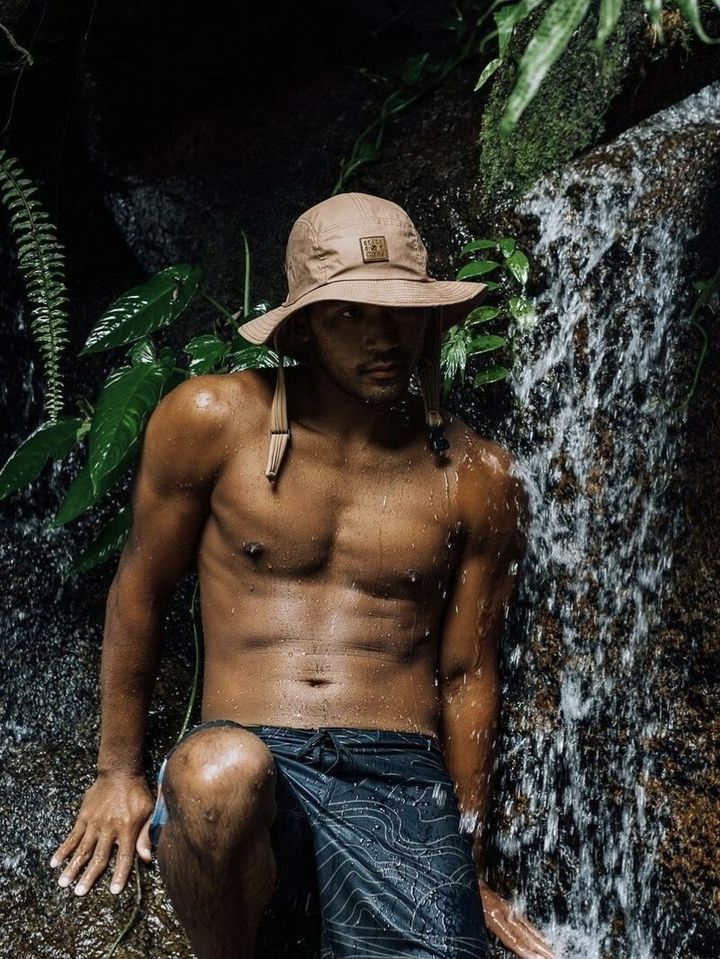 卡其色衝浪帽:潛水帽:beachboycommu_2