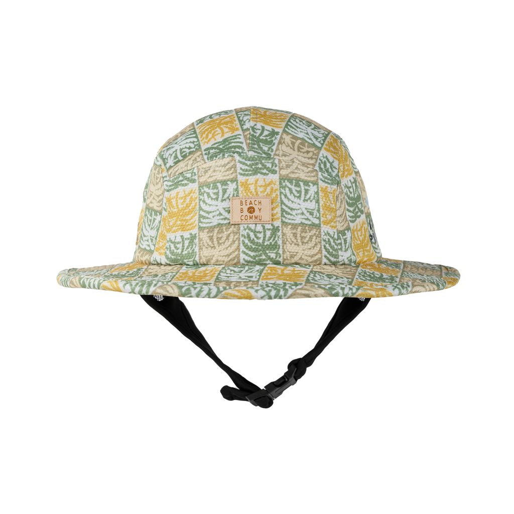 黃綠椰子衝浪帽:潛水帽:beachboycommu