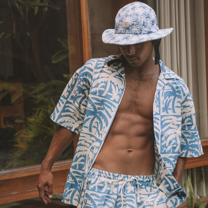 藍色椰子衝浪帽:潛水帽:beachboycommu_2