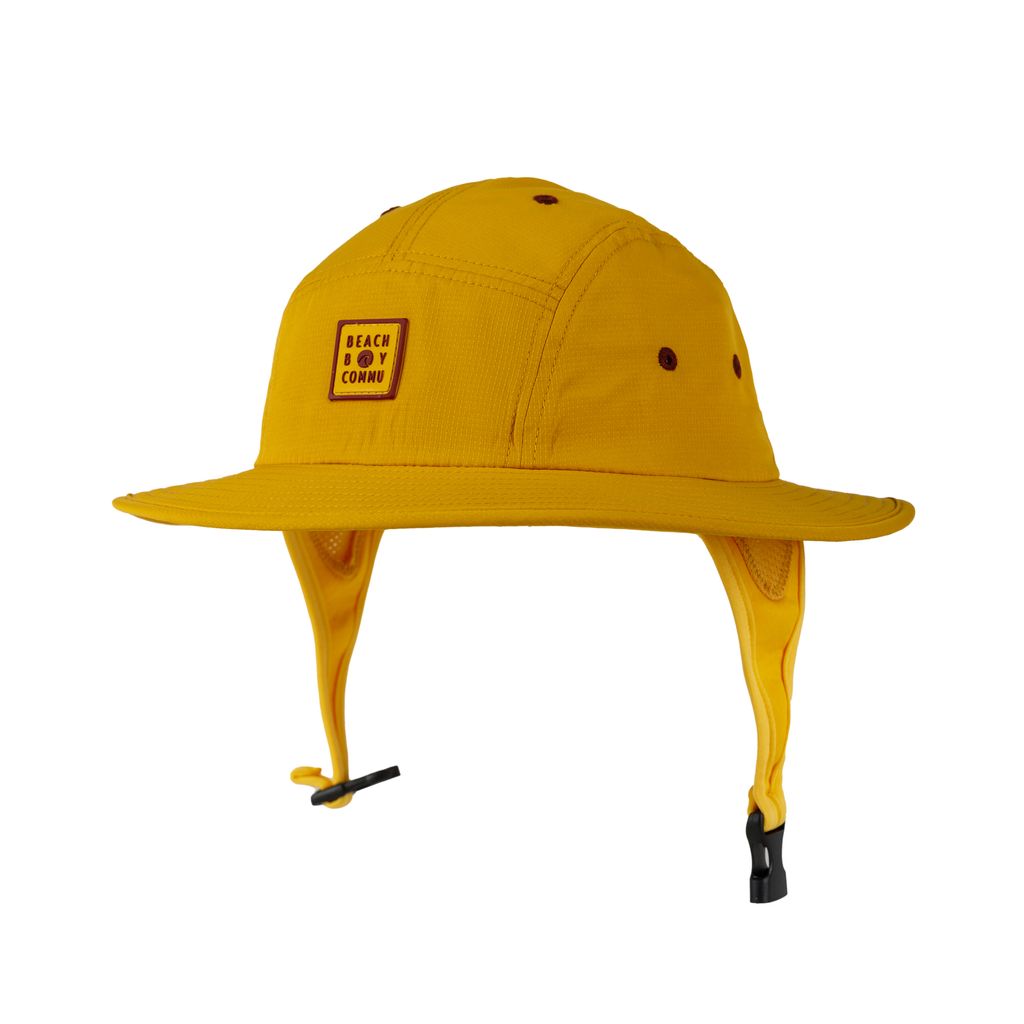 黃色萬壽菊衝浪帽:潛水帽 yellow marigold surf hat