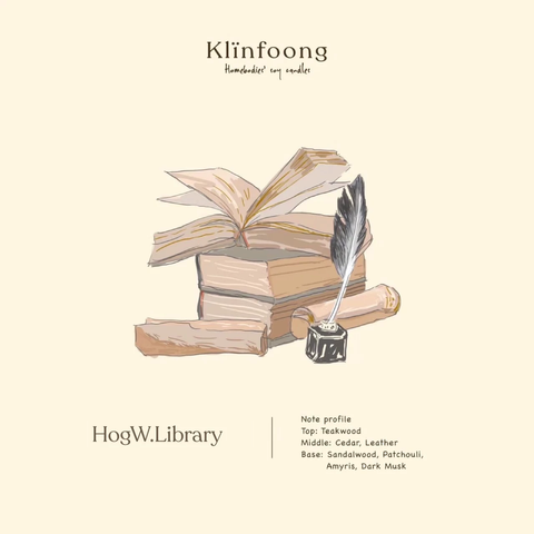 hogwarts library candle -2