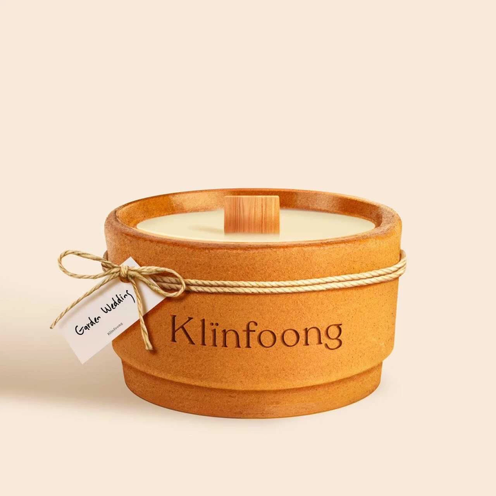 花園裡的婚禮香氛蠟燭 Garden wedding Candle