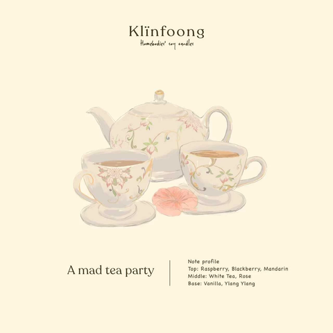 一場瘋狂的茶派對香氛蠟燭 a mad tea party candle2