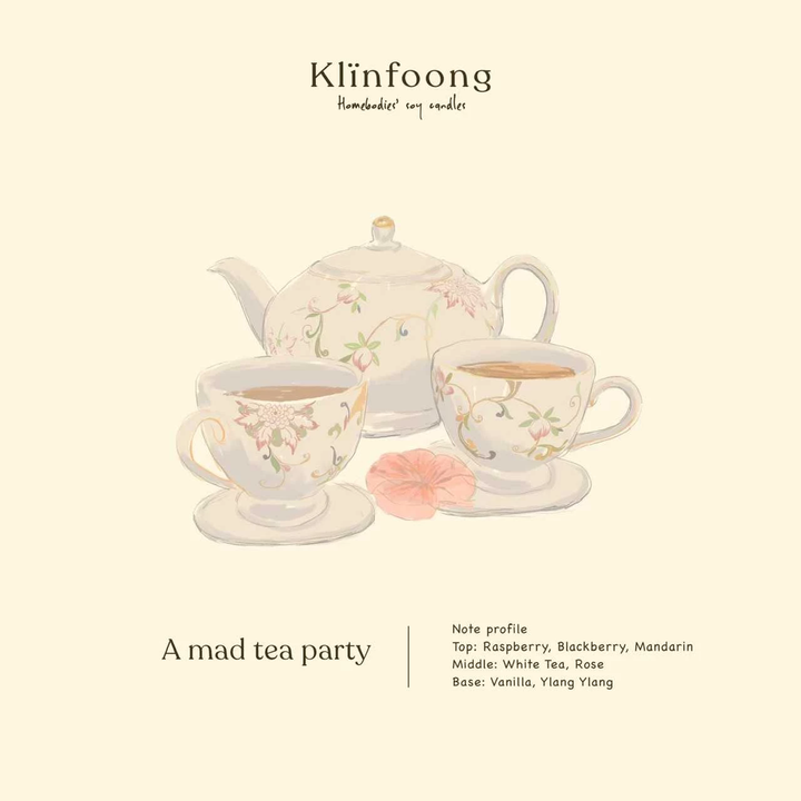一場瘋狂的茶派對香氛蠟燭 a mad tea party candle2