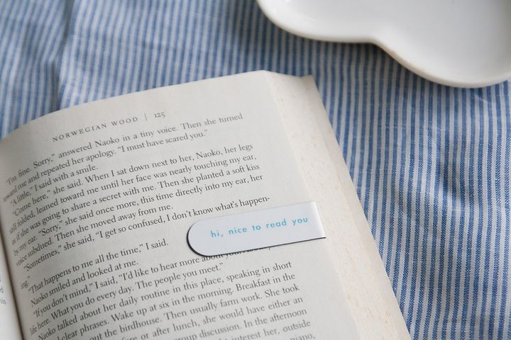  hi, nice to read you 磁鐵書籤