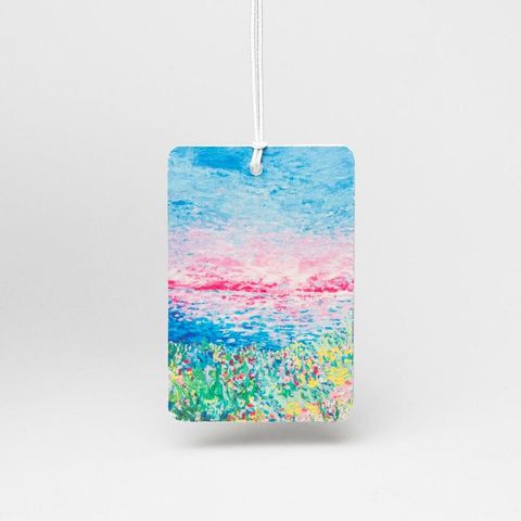 粉紅色的夕陽空氣香氛片 after sunset air refresher