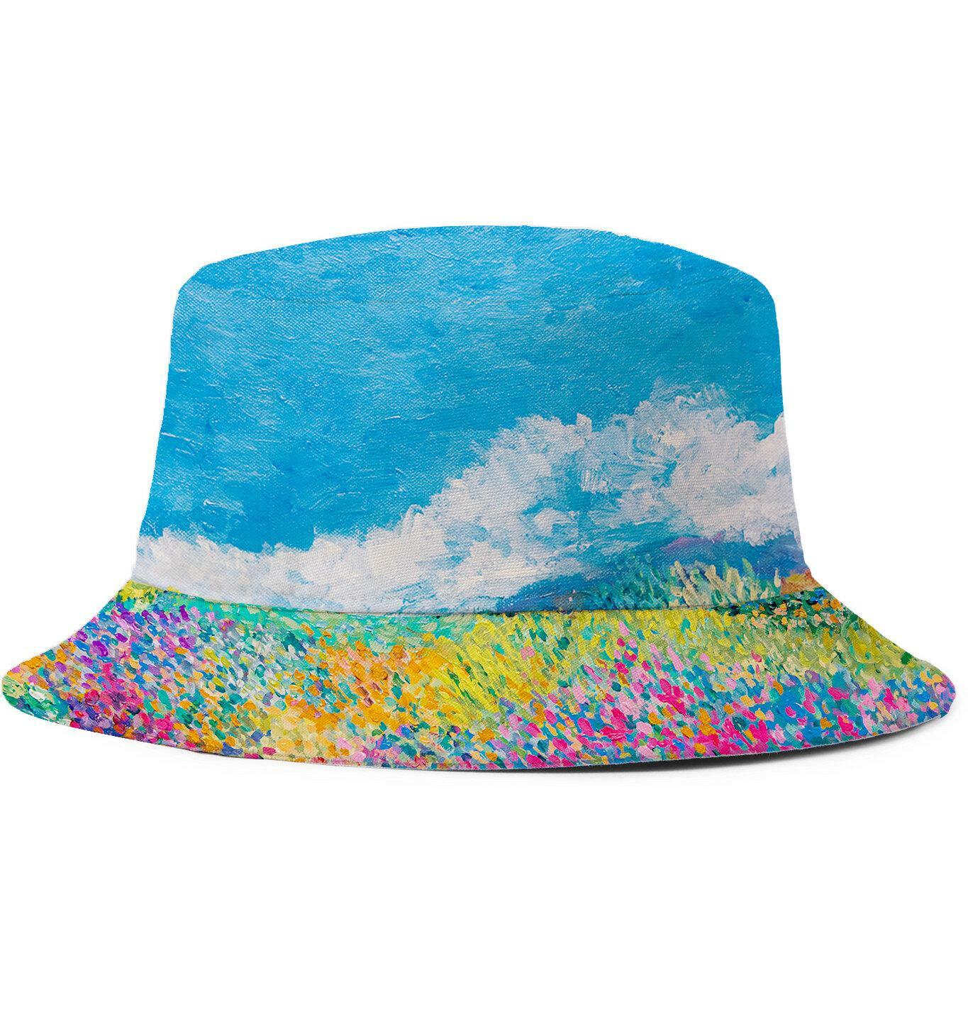 bucket hat - flowerfield 