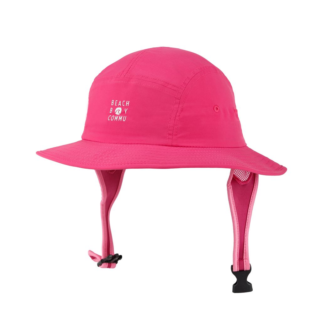 芭比粉紅色衝浪帽:潛水帽 Flamingo pink surf hat4