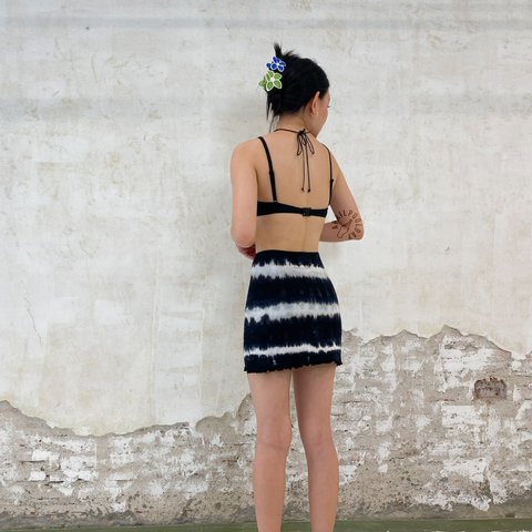 aprilpoolday泳衣-紮染短裙2