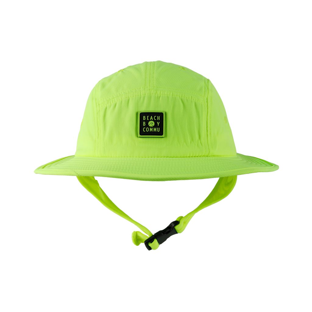 beachboycommu泰國衝浪帽自潛帽螢光綠3