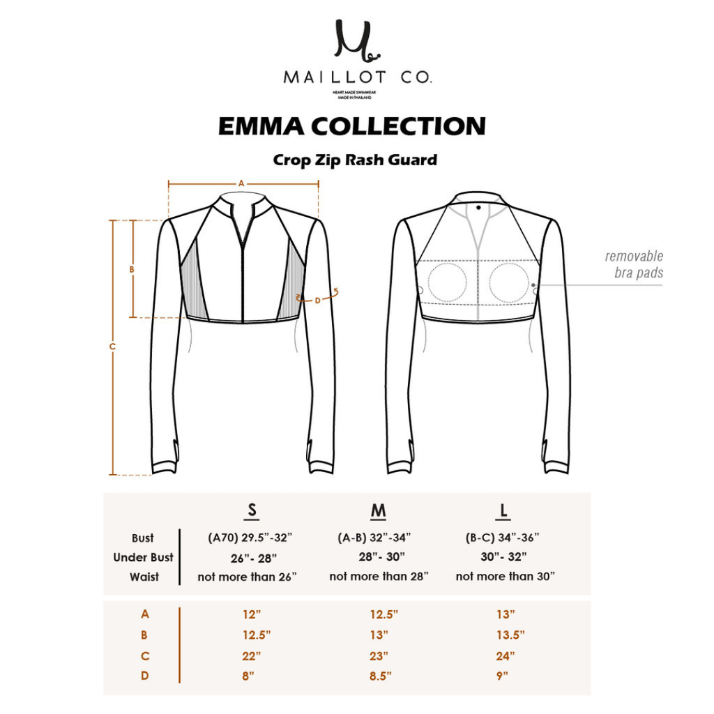 maillotco泳衣Emma 防曬抗UV50短版長袖外套11