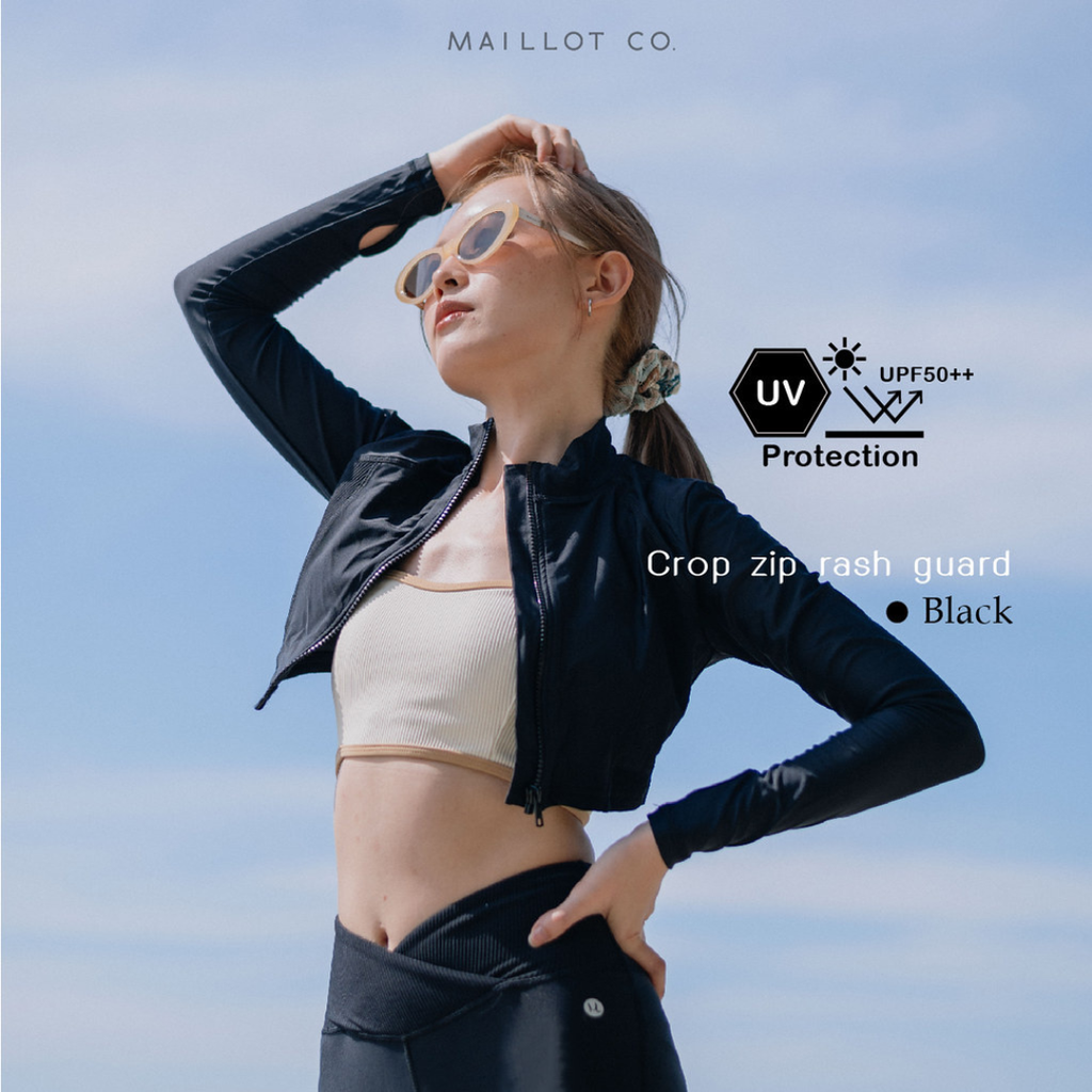 maillotco泳衣Emma 防曬抗UV50短版長袖外套4