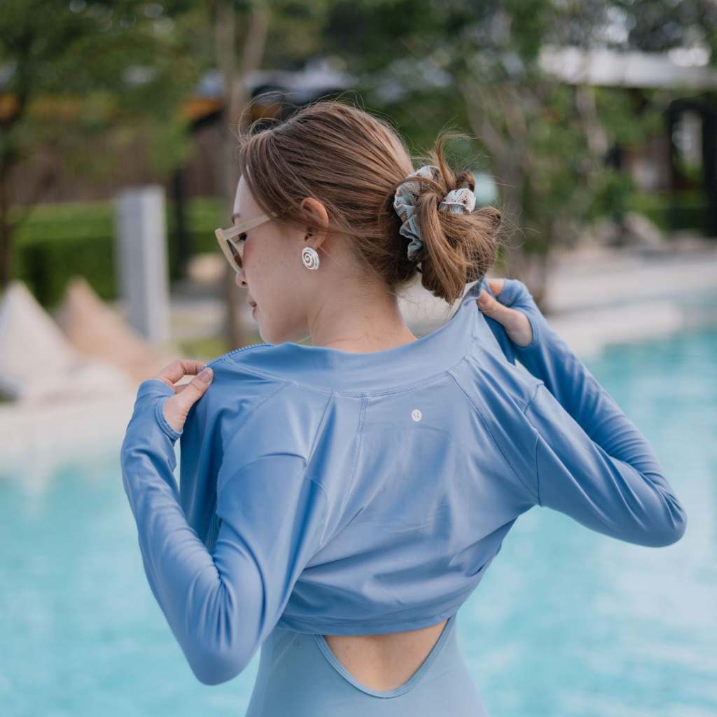 maillotco泳衣Emma 防曬抗UV50短版長袖外套5