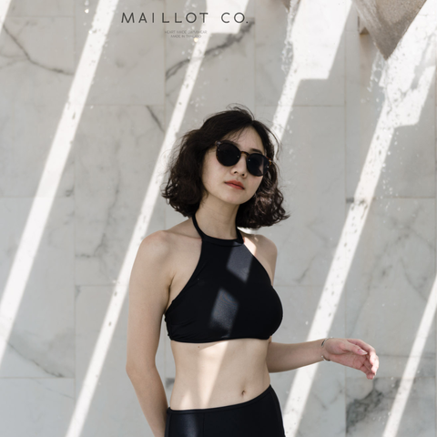泰國泳衣MaillotCo-Daphne削肩兩件式泳衣比基尼