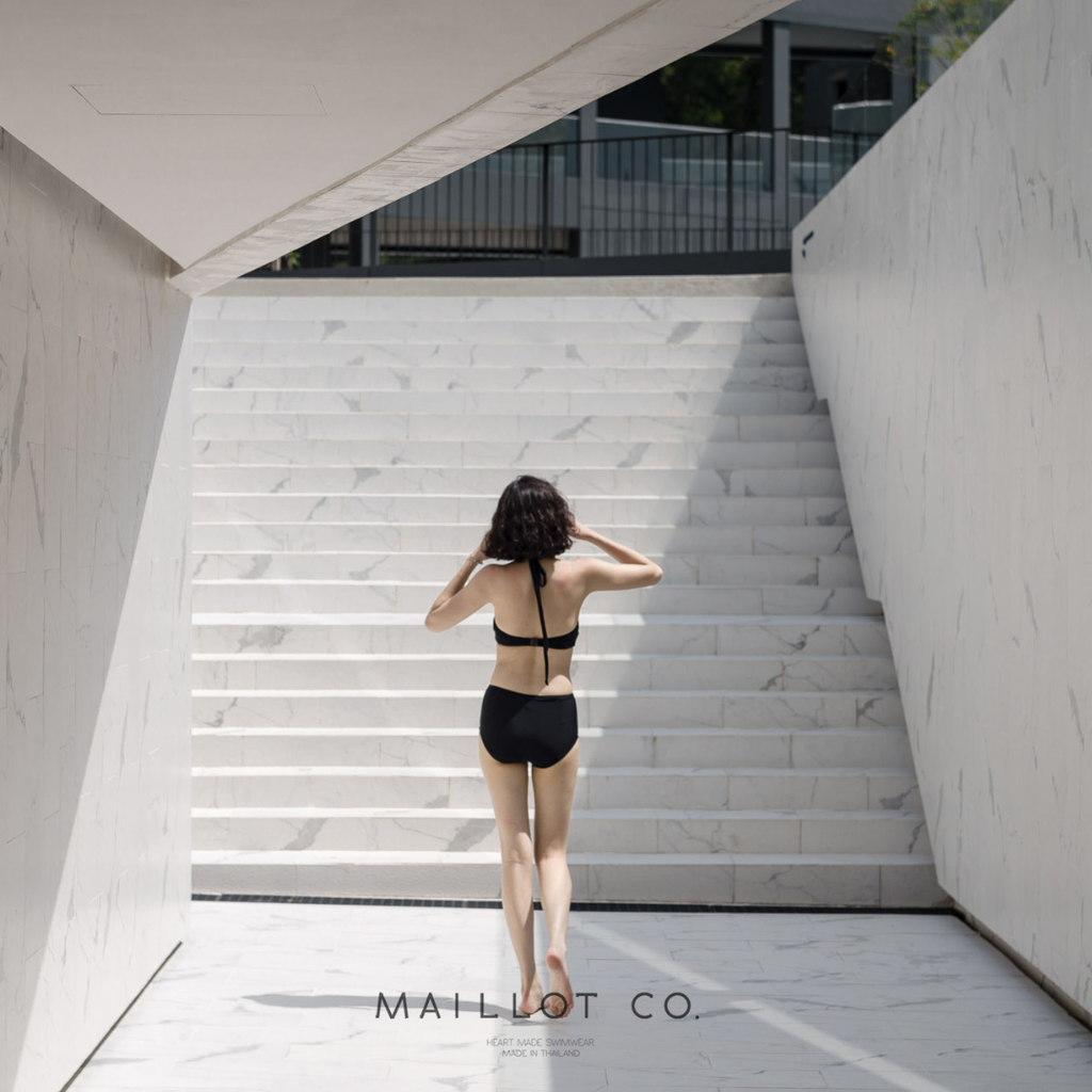 泰國泳衣MaillotCo-Daphne削肩兩件式泳衣比基尼2