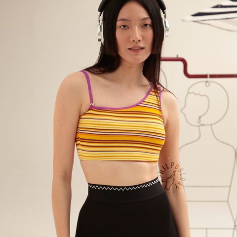 Boogie Top 斜肩兩穿式泳衣上衣│保守女孩│戶外運動|水陸兩穿│泰國 Aprilpoolday 泳衣品牌4