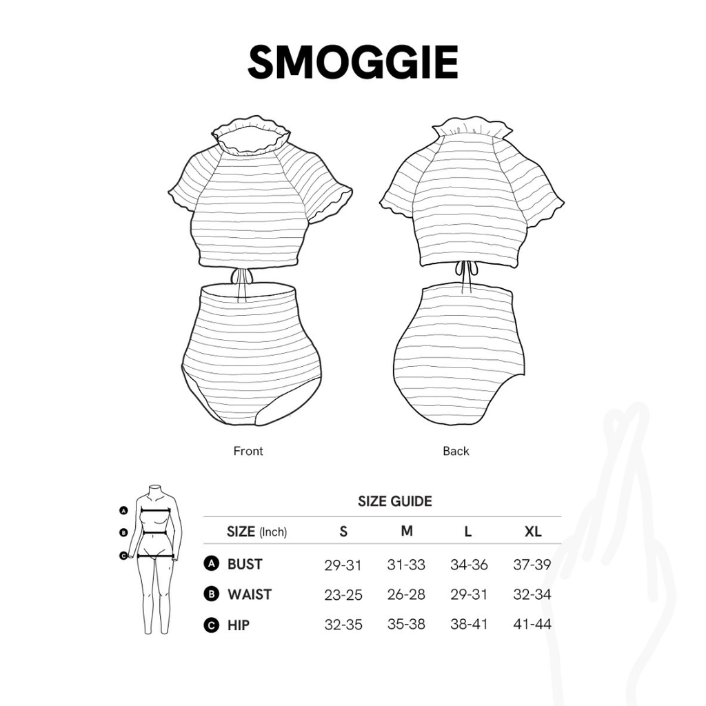 aprilpoolday泳衣smoggie尺寸表1