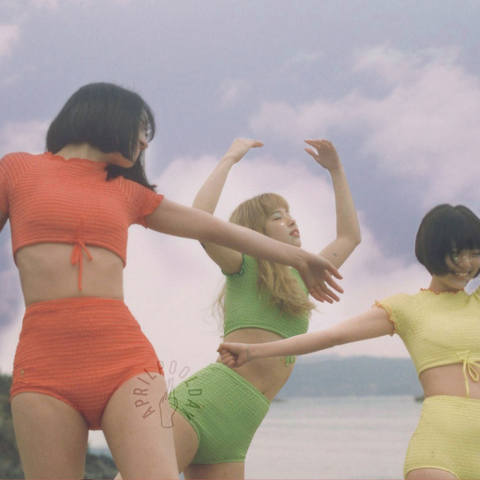 aprilpoolday泳衣smoggie短袖泳衣6